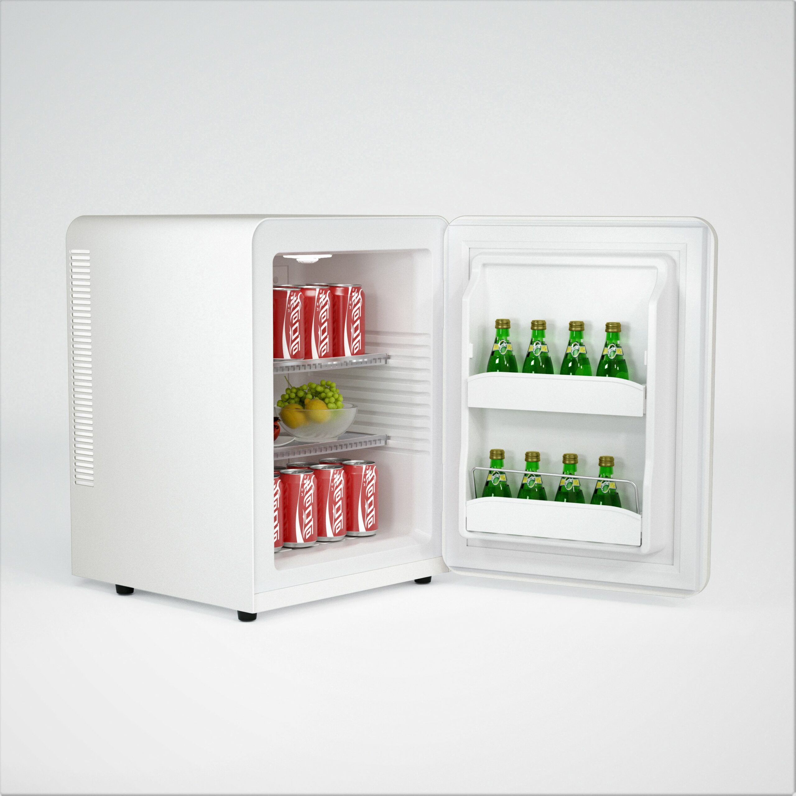 Retro termoelektrický minibar 31 L bílý - ultra EKO