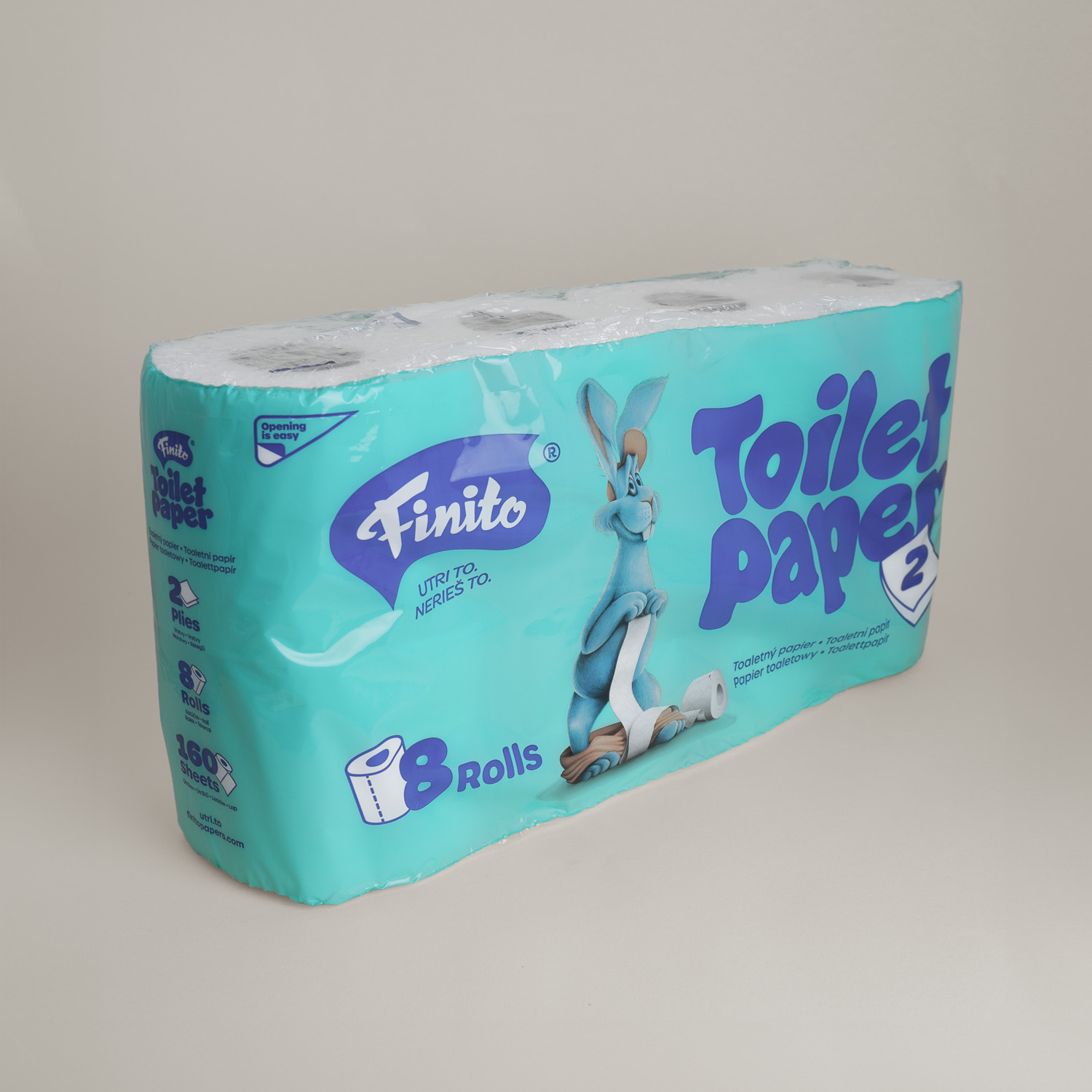 Toilet paper package