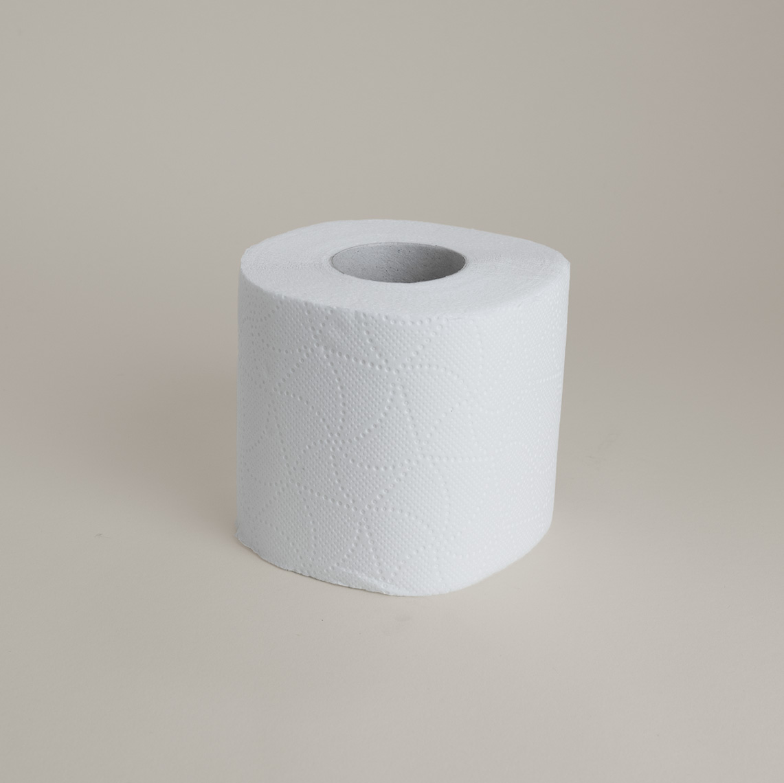 white toilet paper